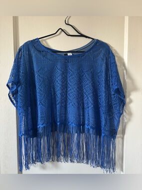 H&M Fringe Boho Top